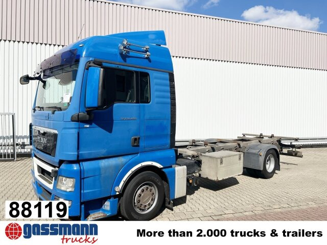 MAN TGX 18.400 4X2 LL, Fahrschule, XLX-Fahrerhaus - Транспортер на контејнер/ Камион со променливо тело: слика 1 MAN TGX 18.400 4X2 LL, Fahrschule, XLX-Fahrerhaus - Транспортер на контејнер/ Камион со променливо тело: слика 1