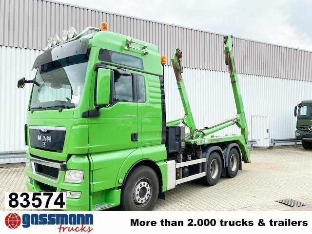 MAN TGX 26.540 6x4 BB, Intarder, XXL-Fahrerhaus - Камион за подигање контејнери: слика 1 MAN TGX 26.540 6x4 BB, Intarder, XXL-Fahrerhaus - Камион за подигање контејнери: слика 1