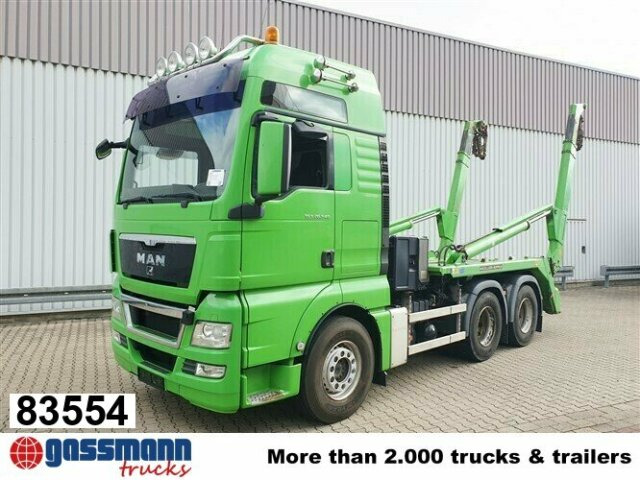 MAN TGX 26.540 6x4 BB, Intarder, XXL-Fahrerhaus - Камион за подигање контејнери: слика 1 MAN TGX 26.540 6x4 BB, Intarder, XXL-Fahrerhaus - Камион за подигање контејнери: слика 1