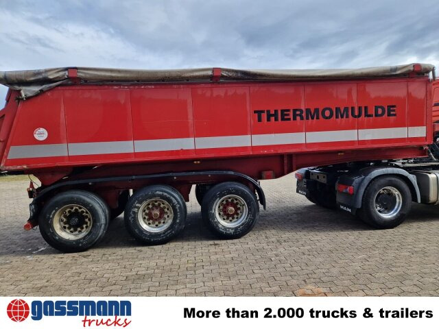 Кипер полуприколка Meierling MSK 24 Voll-Alu Iso-Kastenmulde, ca. 25m³, 2x: слика 11