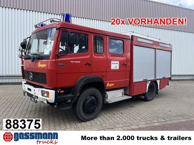 Mercedes-Benz 1124 AF 4x4 Doka, TLF 16/25, 2800l - Амбулантно возило: слика 1 Mercedes-Benz 1124 AF 4x4 Doka, TLF 16/25, 2800l - Амбулантно возило: слика 1
