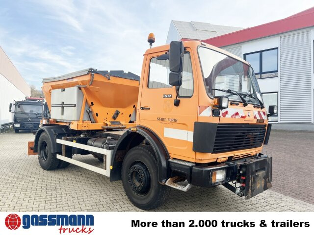 Возило за метење Mercedes-Benz 1617 C 4x2, Winterdienstausstattung: слика 8