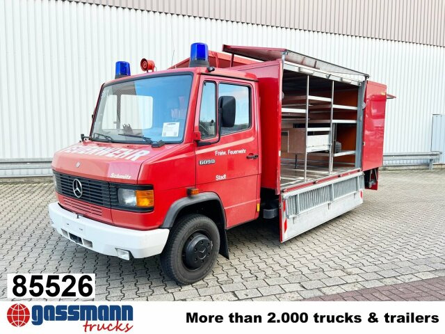 Mercedes-Benz 609 D 4x2, Feuerwehr Gerätewagen - Противпожарен камион: слика 1 Mercedes-Benz 609 D 4x2, Feuerwehr Gerätewagen - Противпожарен камион: слика 1