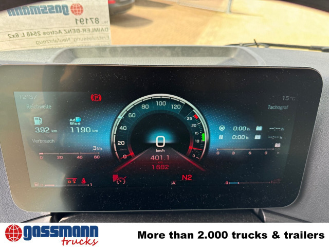 Mercedes-Benz Actros 2548 L 6x2, Retarder, Lenk-/Liftachse, - Камион со кука за подигање: слика 5 Mercedes-Benz Actros 2548 L 6x2, Retarder, Lenk-/Liftachse, - Камион со кука за подигање: слика 5