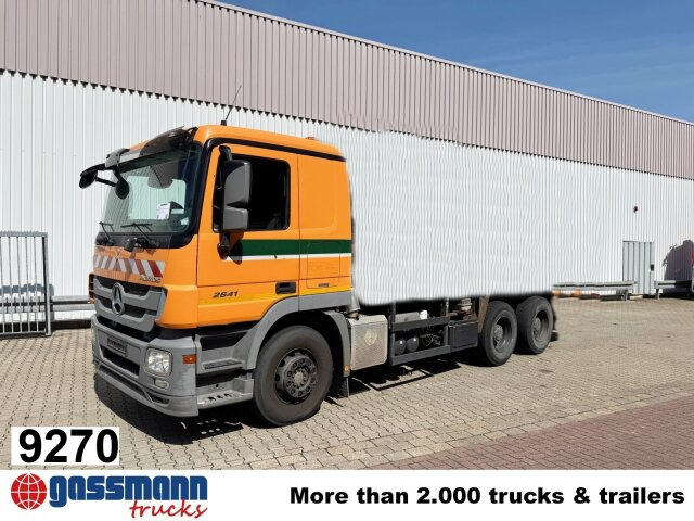 Mercedes-Benz Actros 2641/48 L 6x4 - Камион со кабинска шасија: слика 1 Mercedes-Benz Actros 2641/48 L 6x4 - Камион со кабинска шасија: слика 1