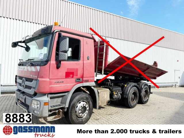 Mercedes-Benz Actros 2646 K 6x4, Retarder - Камион со кабинска шасија: слика 1 Mercedes-Benz Actros 2646 K 6x4, Retarder - Камион со кабинска шасија: слика 1
