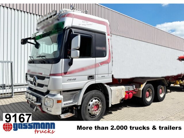 Mercedes-Benz Actros 2648 LK 6x4, Retarder, Bi-Xenon - Камион со кабинска шасија: слика 1 Mercedes-Benz Actros 2648 LK 6x4, Retarder, Bi-Xenon - Камион со кабинска шасија: слика 1