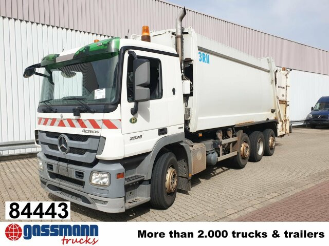 Mercedes-Benz Actros 3236 L 8x2/6, 2x Lenkachse, Schörling - Камион за ѓубре: слика 1 Mercedes-Benz Actros 3236 L 8x2/6, 2x Lenkachse, Schörling - Камион за ѓубре: слика 1