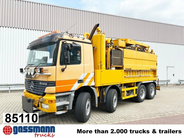 Mercedes-Benz Actros 3243 K 8x4/4, Müller Saug- und - Возило за метење: слика 1 Mercedes-Benz Actros 3243 K 8x4/4, Müller Saug- und - Возило за метење: слика 1