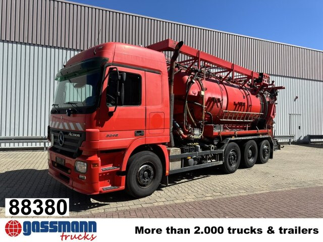 Mercedes-Benz Actros 3246 L 8x2, Hellmers Saug- und Spülwagen - Возило за метење: слика 1 Mercedes-Benz Actros 3246 L 8x2, Hellmers Saug- und Spülwagen - Возило за метење: слика 1