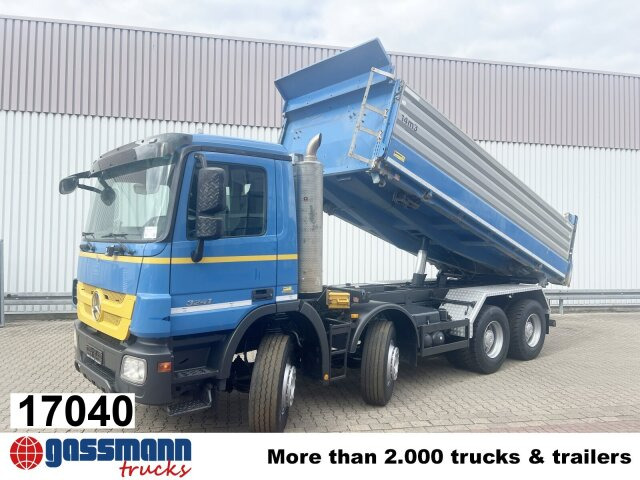 Mercedes-Benz Actros MP 3, 3241/8x4, Alukipper Bordmatik, - Кипер: слика 1 Mercedes-Benz Actros MP 3, 3241/8x4, Alukipper Bordmatik, - Кипер: слика 1