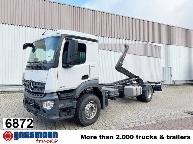 Mercedes-Benz Arocs 1840 L 4x2/48, MultimediaCockpit, Navi - Камион со кука за подигање: слика 1 Mercedes-Benz Arocs 1840 L 4x2/48, MultimediaCockpit, Navi - Камион со кука за подигање: слика 1