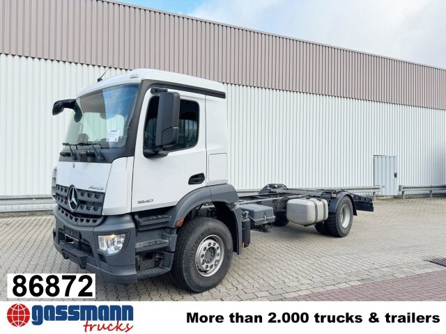Mercedes-Benz Arocs 1840 L 4x2, MultimediaCockpit, Navi - Камион со кабинска шасија: слика 1 Mercedes-Benz Arocs 1840 L 4x2, MultimediaCockpit, Navi - Камион со кабинска шасија: слика 1