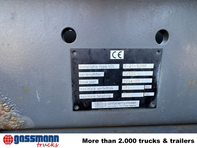 Mercedes-Benz Arocs 2540 L 6x2, VDL Abrollanlage S 21-5200 - Камион со кука за подигање: слика 5 Mercedes-Benz Arocs 2540 L 6x2, VDL Abrollanlage S 21-5200 - Камион со кука за подигање: слика 5
