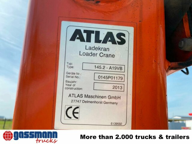 Mercedes-Benz Arocs 2545 L/6x2/4, Atlas Kran, 145.2-A19 VB, - Камион со платформа, Камион со кран: слика 2 Mercedes-Benz Arocs 2545 L/6x2/4, Atlas Kran, 145.2-A19 VB, - Камион со платформа, Камион со кран: слика 2