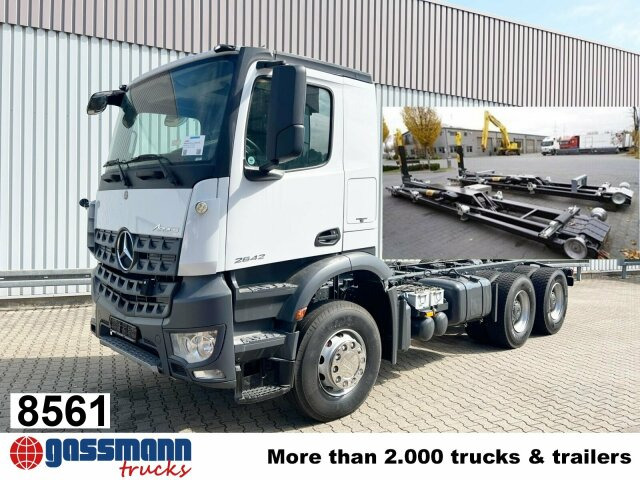 Mercedes-Benz Arocs 2642 K 6x4/33 , Retarder, Motorabtrieb - Камион со кука за подигање: слика 1 Mercedes-Benz Arocs 2642 K 6x4/33 , Retarder, Motorabtrieb - Камион со кука за подигање: слика 1
