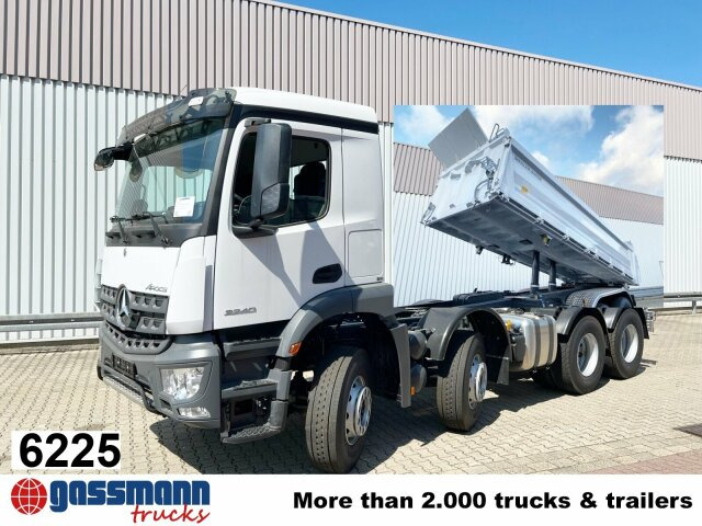 Mercedes-Benz Arocs 3240 8x4, Meiller 3-Seiten Kipper, ca. - Кипер: слика 1 Mercedes-Benz Arocs 3240 8x4, Meiller 3-Seiten Kipper, ca. - Кипер: слика 1