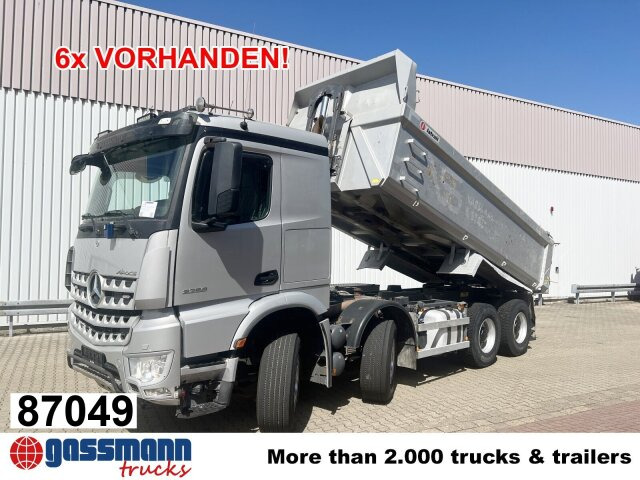Mercedes-Benz Arocs 3251 LK 8x4/4, Retarder, Stahlmulde ca. - Истоварувач: слика 1 Mercedes-Benz Arocs 3251 LK 8x4/4, Retarder, Stahlmulde ca. - Истоварувач: слика 1
