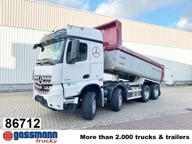 Mercedes-Benz Arocs 3258 LK 8x4/4, Retarder, Stahlmulde ca. - Истоварувач: слика 1 Mercedes-Benz Arocs 3258 LK 8x4/4, Retarder, Stahlmulde ca. - Истоварувач: слика 1