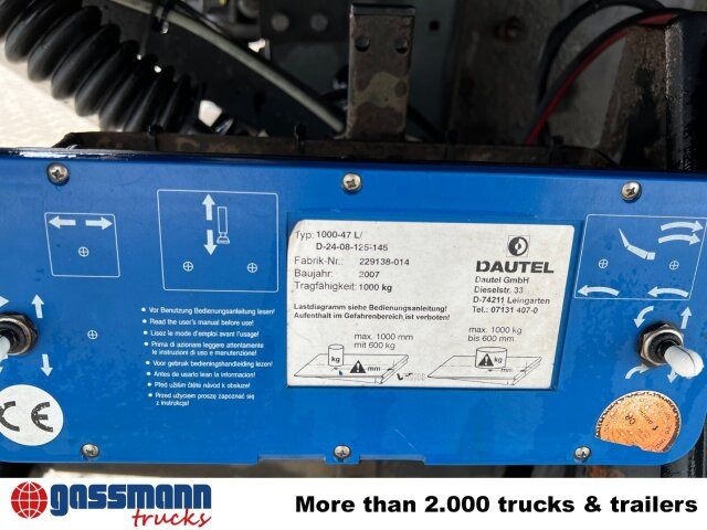 Mercedes-Benz Atego 1224 L, Möbelkoffer, Dautel LBW, 42 cbm - Камион сандучар: слика 2 Mercedes-Benz Atego 1224 L, Möbelkoffer, Dautel LBW, 42 cbm - Камион сандучар: слика 2