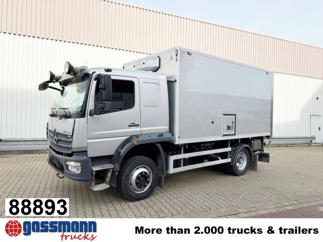 Mercedes-Benz Atego 1330 4x4, Iso-Koffer mit Heizung, LBW - Камион сандучар: слика 1 Mercedes-Benz Atego 1330 4x4, Iso-Koffer mit Heizung, LBW - Камион сандучар: слика 1