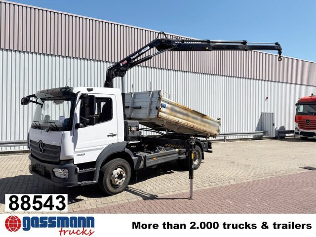 Mercedes-Benz Atego 1623 4x2 mit Kran Hiab X-HiDuo 108B-2, - Кипер, Камион со кран: слика 1 Mercedes-Benz Atego 1623 4x2 mit Kran Hiab X-HiDuo 108B-2, - Кипер, Камион со кран: слика 1