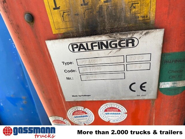 Mercedes-Benz Atego 1823 4x2 mit Kran Palfinger PK10500, - Кипер, Камион со кран: слика 3 Mercedes-Benz Atego 1823 4x2 mit Kran Palfinger PK10500, - Кипер, Камион со кран: слика 3