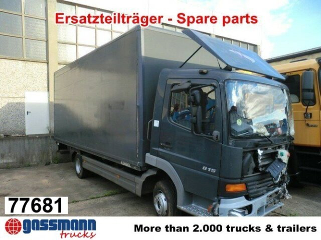 Mercedes-Benz Atego 815 4x2, UNFALL! Ersatzteilträger! - Камион сандучар: слика 1 Mercedes-Benz Atego 815 4x2, UNFALL! Ersatzteilträger! - Камион сандучар: слика 1
