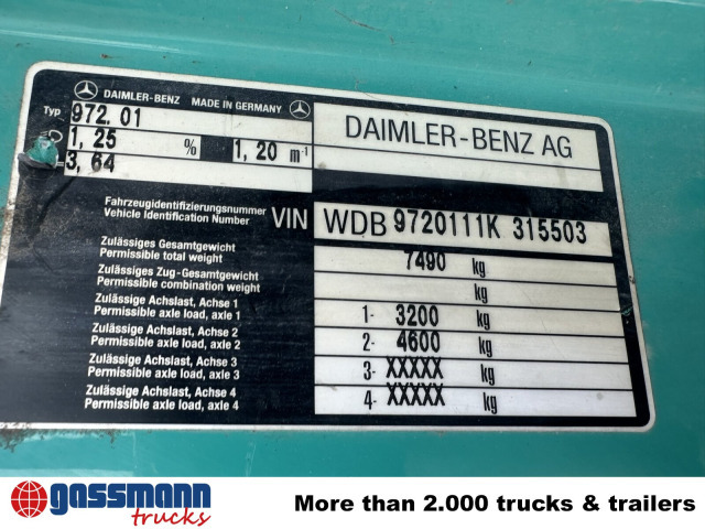 Mercedes-Benz Atego 815 K 4x2, 2x AHK - Кипер: слика 3 Mercedes-Benz Atego 815 K 4x2, 2x AHK - Кипер: слика 3