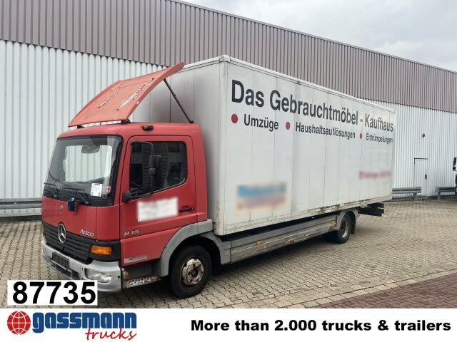 Mercedes-Benz Atego 815L 4x2 - Камион сандучар: слика 1 Mercedes-Benz Atego 815L 4x2 - Камион сандучар: слика 1