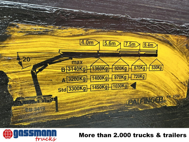 Mercedes-Benz Atego 818 K 4x2 mit Kran Palfinger PK 6500, 2x - Кипер, Камион со кран: слика 2 Mercedes-Benz Atego 818 K 4x2 mit Kran Palfinger PK 6500, 2x - Кипер, Камион со кран: слика 2