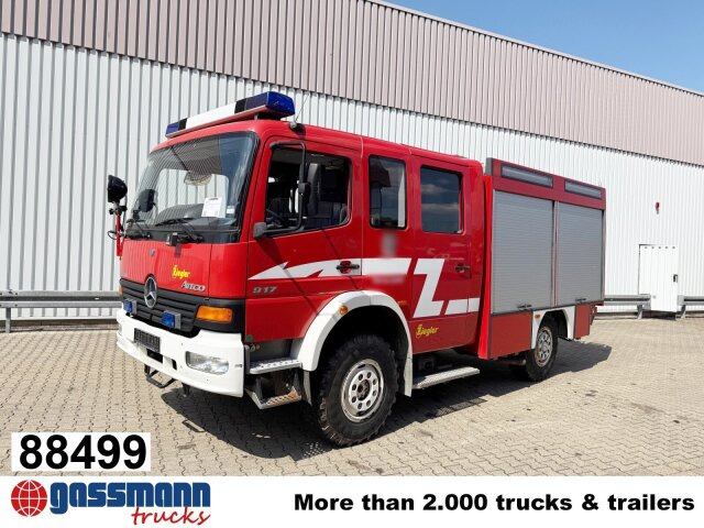 Mercedes-Benz Atego 917 4x4, LF 10, Einzelbereifung, AT-Motor - Амбулантно возило: слика 1 Mercedes-Benz Atego 917 4x4, LF 10, Einzelbereifung, AT-Motor - Амбулантно возило: слика 1