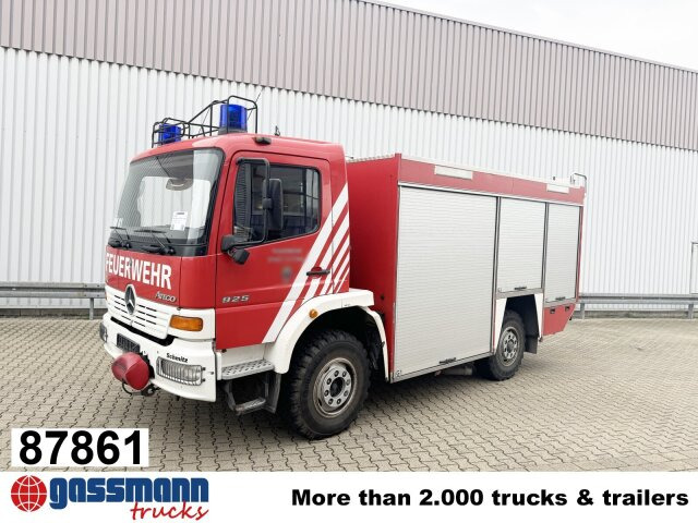 Mercedes-Benz Atego 925 4x4, Seilwinde, Einzelbereifung, - Противпожарен камион: слика 1 Mercedes-Benz Atego 925 4x4, Seilwinde, Einzelbereifung, - Противпожарен камион: слика 1