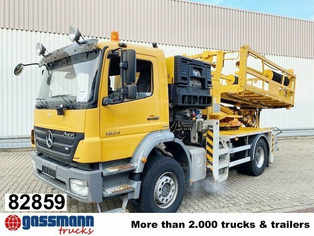 Mercedes-Benz Axor 1824 K 4x2, AMV Hubsteiger + Kompressor, - Камион со подигачка кошница: слика 1 Mercedes-Benz Axor 1824 K 4x2, AMV Hubsteiger + Kompressor, - Камион со подигачка кошница: слика 1