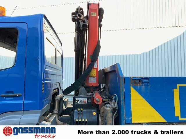 Mercedes-Benz Axor 1828 L 4x2 mit Kran Palfinger PK 9501, Funk - Камион со платформа, Камион со кран: слика 3 Mercedes-Benz Axor 1828 L 4x2 mit Kran Palfinger PK 9501, Funk - Камион со платформа, Камион со кран: слика 3