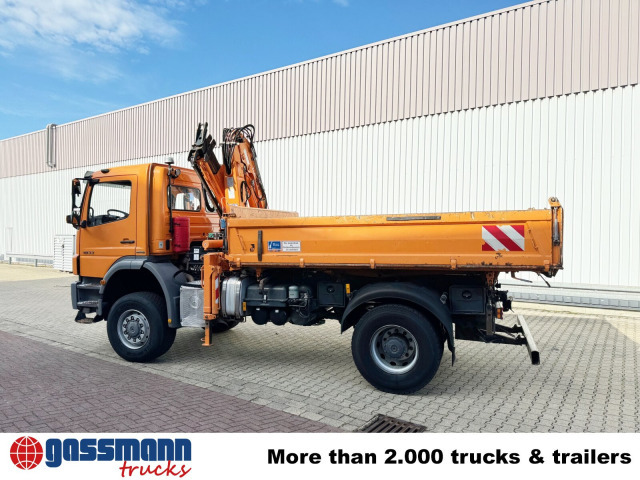 Mercedes-Benz Axor 1833 AK 4x4, Winterdienstausstattung, Kran - Кипер, Камион со кран: слика 2 Mercedes-Benz Axor 1833 AK 4x4, Winterdienstausstattung, Kran - Кипер, Камион со кран: слика 2
