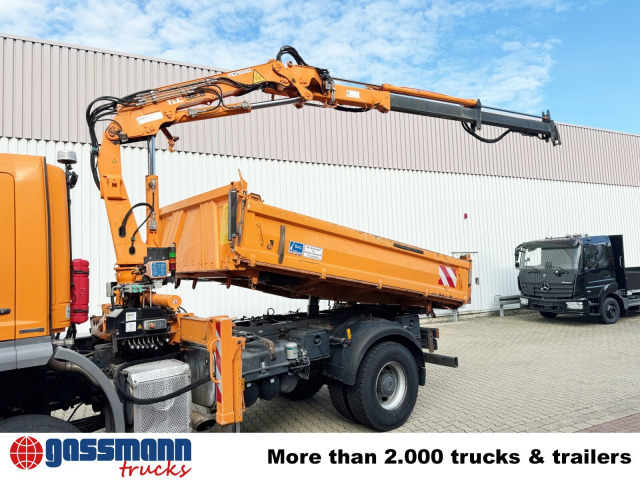 Mercedes-Benz Axor 1833 AK 4x4, Winterdienstausstattung, Kran - Кипер, Камион со кран: слика 3 Mercedes-Benz Axor 1833 AK 4x4, Winterdienstausstattung, Kran - Кипер, Камион со кран: слика 3