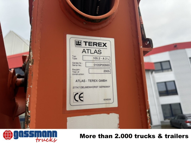 Mercedes-Benz Axor 1833 AK 4x4 mit Heckkran Atlas 105.2-A2L - Кипер, Камион со кран: слика 2 Mercedes-Benz Axor 1833 AK 4x4 mit Heckkran Atlas 105.2-A2L - Кипер, Камион со кран: слика 2