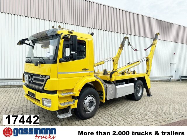 Mercedes-Benz Axor 1833 K 4x2, Gergen TAK 20 Tele-Absetzer - Камион за подигање контејнери: слика 1 Mercedes-Benz Axor 1833 K 4x2, Gergen TAK 20 Tele-Absetzer - Камион за подигање контејнери: слика 1