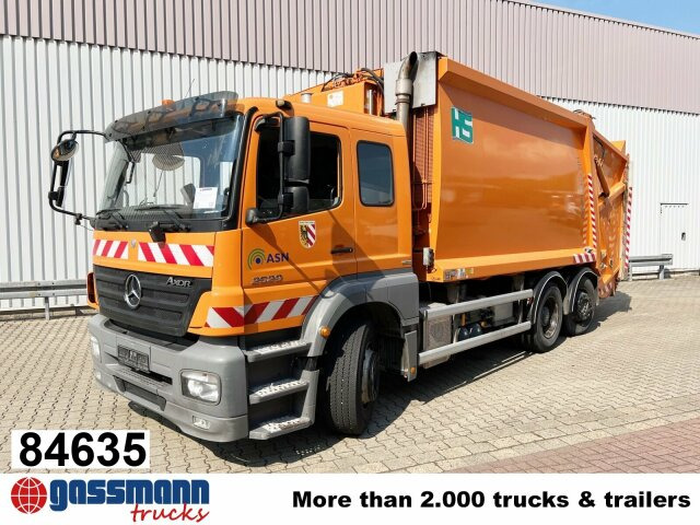 Mercedes-Benz Axor 2529 L 6x2, Lenkachse, HN-Cityloader, - Камион за ѓубре: слика 1 Mercedes-Benz Axor 2529 L 6x2, Lenkachse, HN-Cityloader, - Камион за ѓубре: слика 1