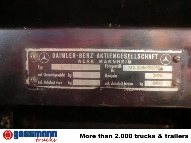 Mercedes-Benz LAF 311 4x4 LF16, Feuerwehr - Противпожарен камион: слика 3 Mercedes-Benz LAF 311 4x4 LF16, Feuerwehr - Противпожарен камион: слика 3