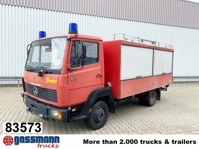 Mercedes-Benz LK 814 F 4x2, Ziegler RW1, 6-Zylinder Motor - Противпожарен камион: слика 1 Mercedes-Benz LK 814 F 4x2, Ziegler RW1, 6-Zylinder Motor - Противпожарен камион: слика 1