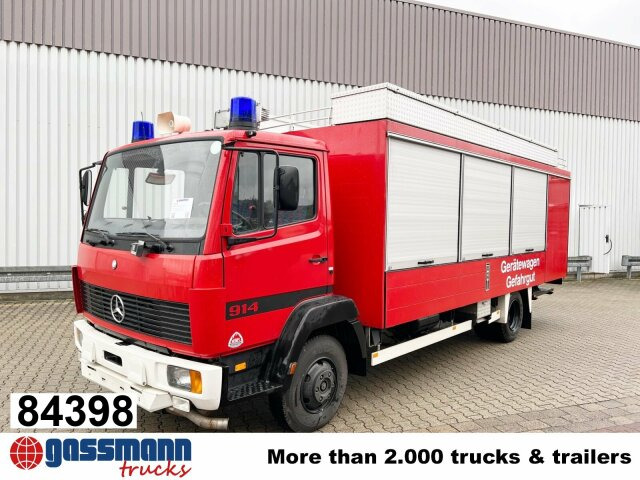 Mercedes-Benz LK 914 4x2, Gerätewagen für Gefahrgut, - Противпожарен камион: слика 1 Mercedes-Benz LK 914 4x2, Gerätewagen für Gefahrgut, - Противпожарен камион: слика 1