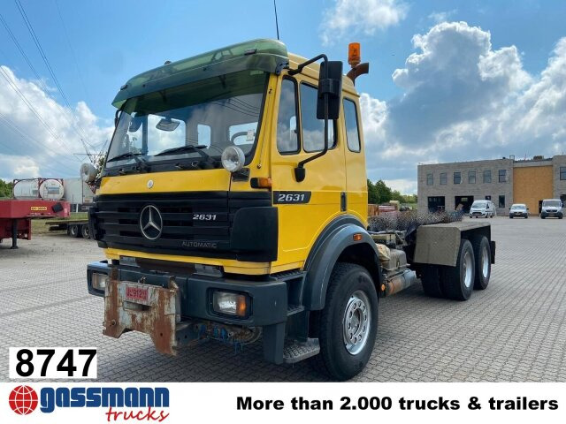 Mercedes-Benz SK II 2631 6x4, Winterdienstausstattung - Камион со кабинска шасија: слика 1 Mercedes-Benz SK II 2631 6x4, Winterdienstausstattung - Камион со кабинска шасија: слика 1
