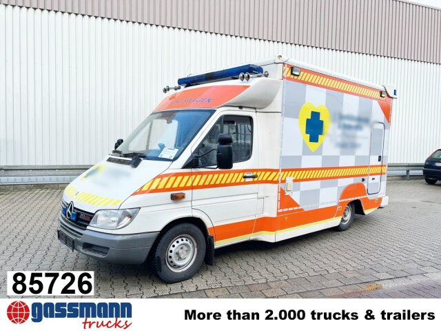 Mercedes-Benz Sprinter 313 CDI 4x2, Rettungswagen - Товарно комбе: слика 1 Mercedes-Benz Sprinter 313 CDI 4x2, Rettungswagen - Товарно комбе: слика 1