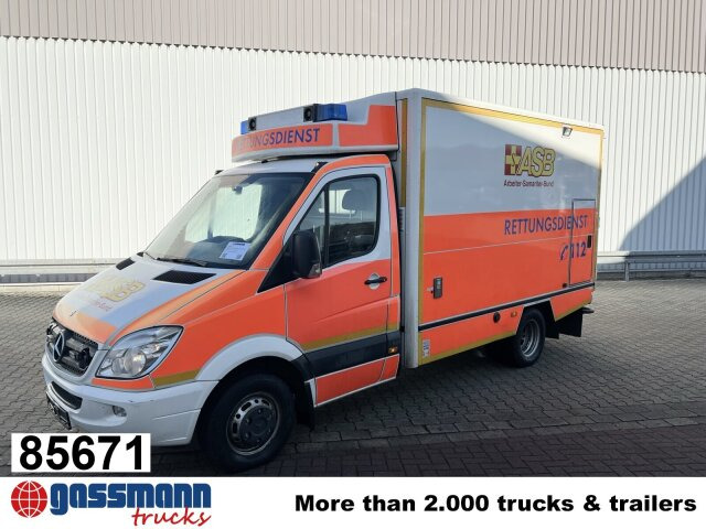 Mercedes-Benz Sprinter 516 CDI 4x2, Rettungswagen, Retarder - Товарно комбе: слика 1 Mercedes-Benz Sprinter 516 CDI 4x2, Rettungswagen, Retarder - Товарно комбе: слика 1
