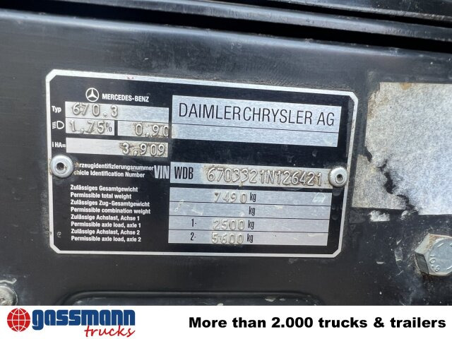 Mercedes-Benz Vario 816 D 4x2 Doka, 2x AHK, Meiller Kipper - Кипер: слика 5 Mercedes-Benz Vario 816 D 4x2 Doka, 2x AHK, Meiller Kipper - Кипер: слика 5