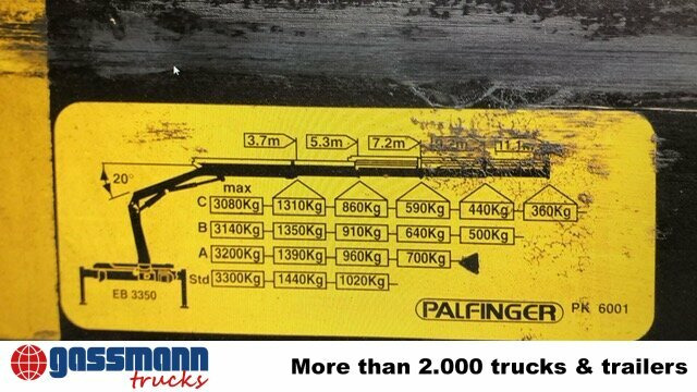 Renault D 180.75 4x2 mit Kran Palfinger PK6001 - Камион со платформа, Камион со кран: слика 4 Renault D 180.75 4x2 mit Kran Palfinger PK6001 - Камион со платформа, Камион со кран: слика 4