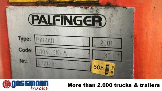 Renault D 180.75 4x2 mit Kran Palfinger PK6001 - Камион со платформа, Камион со кран: слика 3 Renault D 180.75 4x2 mit Kran Palfinger PK6001 - Камион со платформа, Камион со кран: слика 3