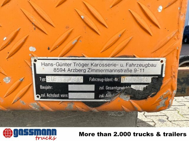 STB 300/30B - Приколка за низок утовар: слика 3 STB 300/30B - Приколка за низок утовар: слика 3